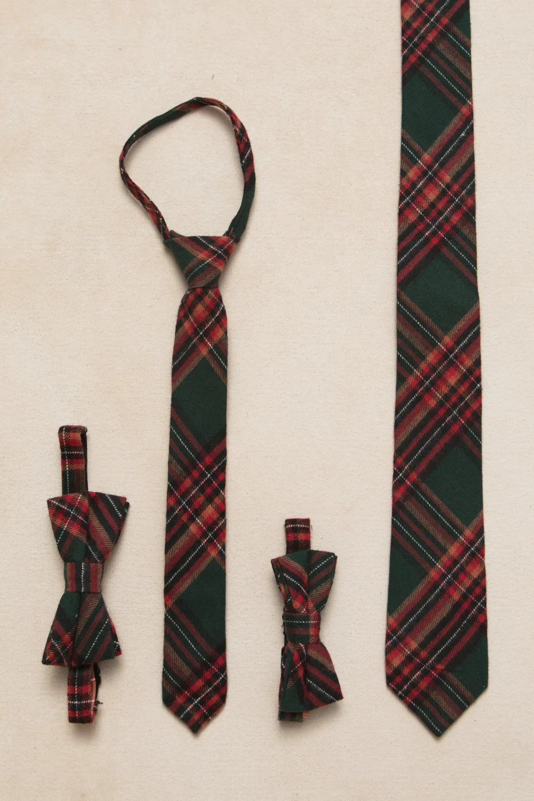Ties in Hattie Green Plaid | Ivy City Co
