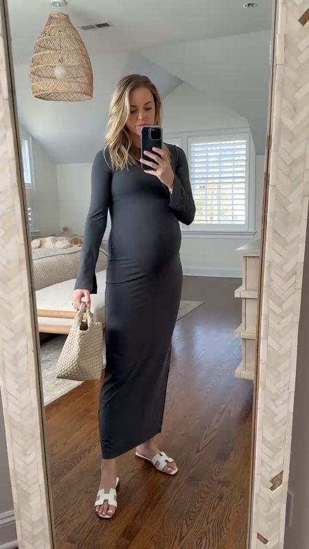 New H&M spring dress is under $20 and bump friendly // wearing size small & 34wks pregnant 

pregnancy style, date night 

#LTKstyletip #LTKfindsunder50 #LTKbump