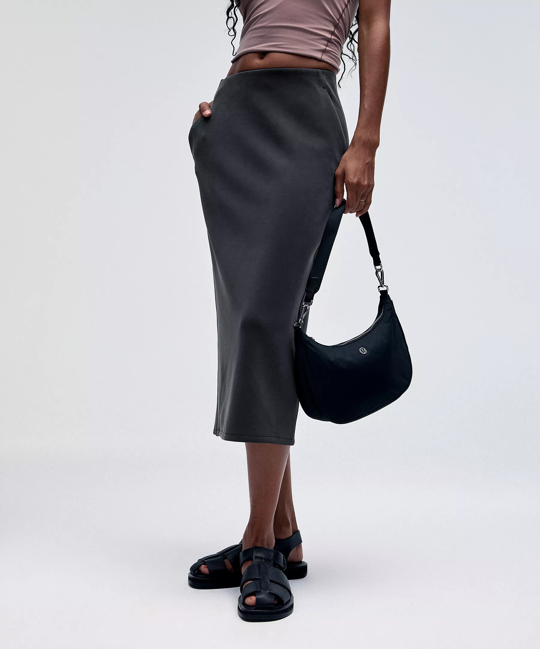 Softstreme High-Rise Midi Skirt | Women's Skirts | lululemon | Lululemon (US)