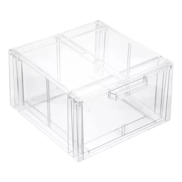 Clear Stackable Sweater Drawer | The Container Store
