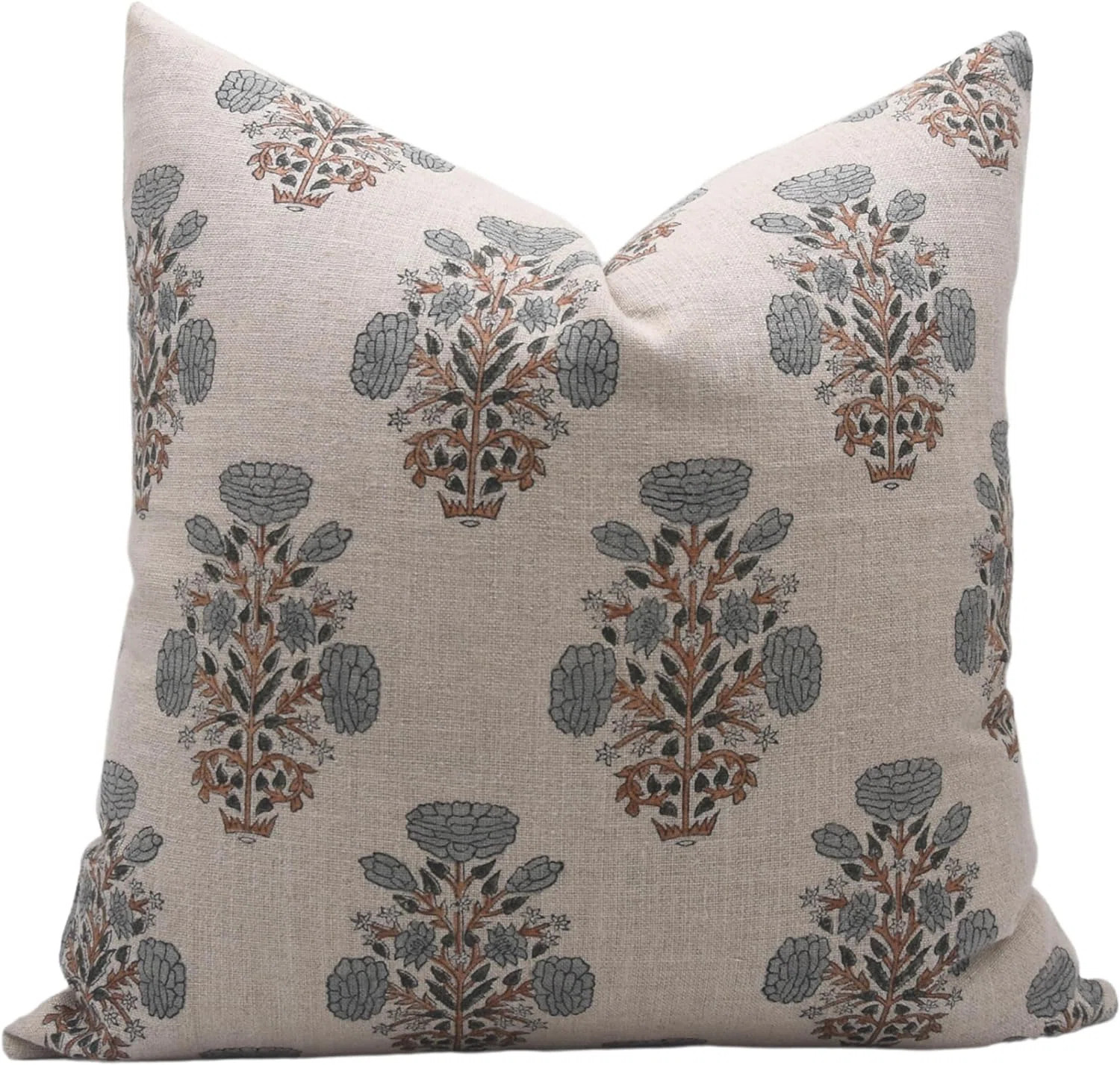 Floral Linen Indoor/Outdoor Pillow Cover | Wayfair North America