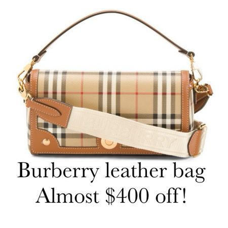 Almost $400 off this Burberry leather bag! 

#LTKWorkwear #LTKSaleAlert #LTKItBag