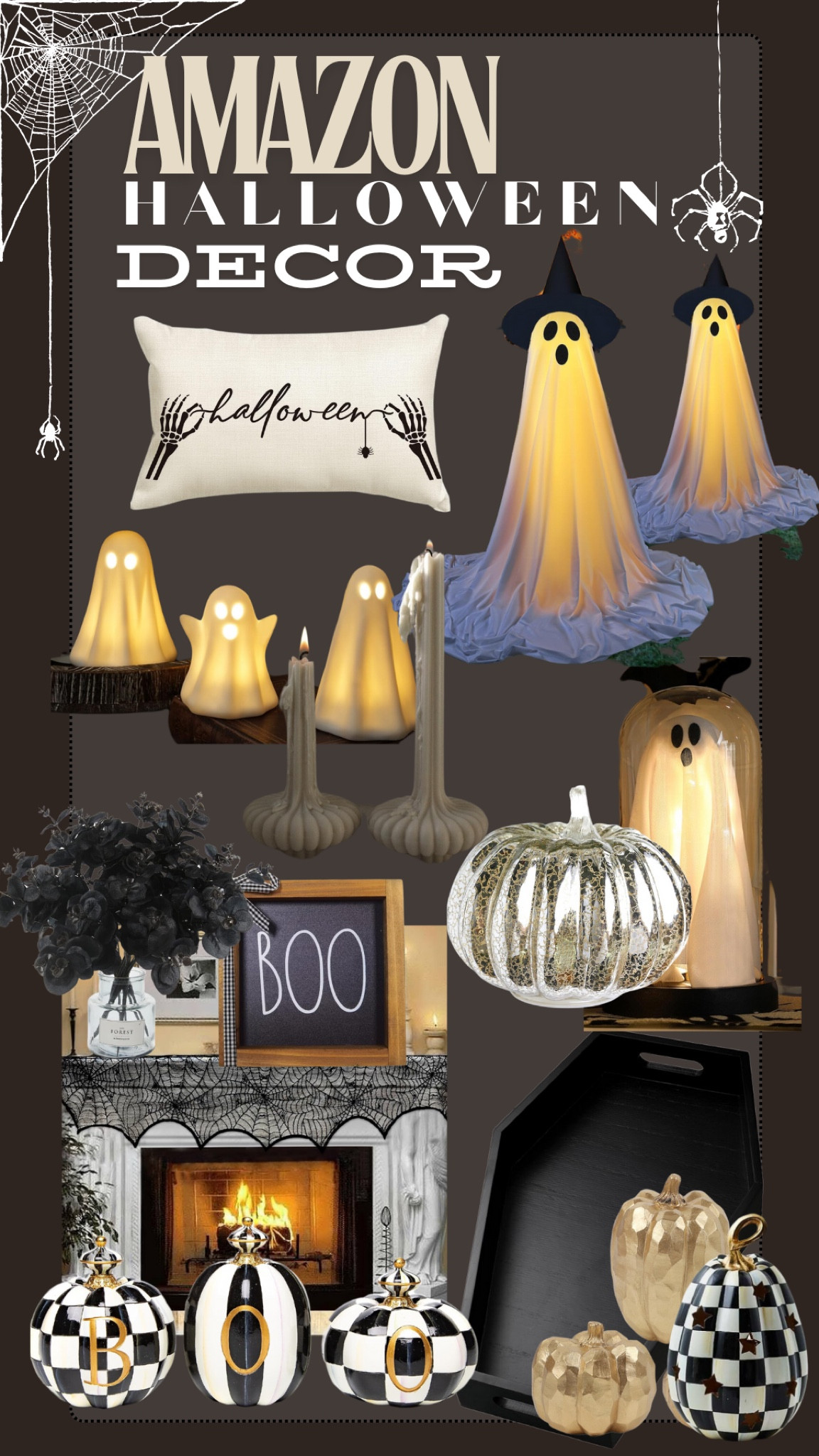 Amazon Halloween decorations. Adorable holiday decor. 

#LTKSeasonal #LTKFamily #LTKHome