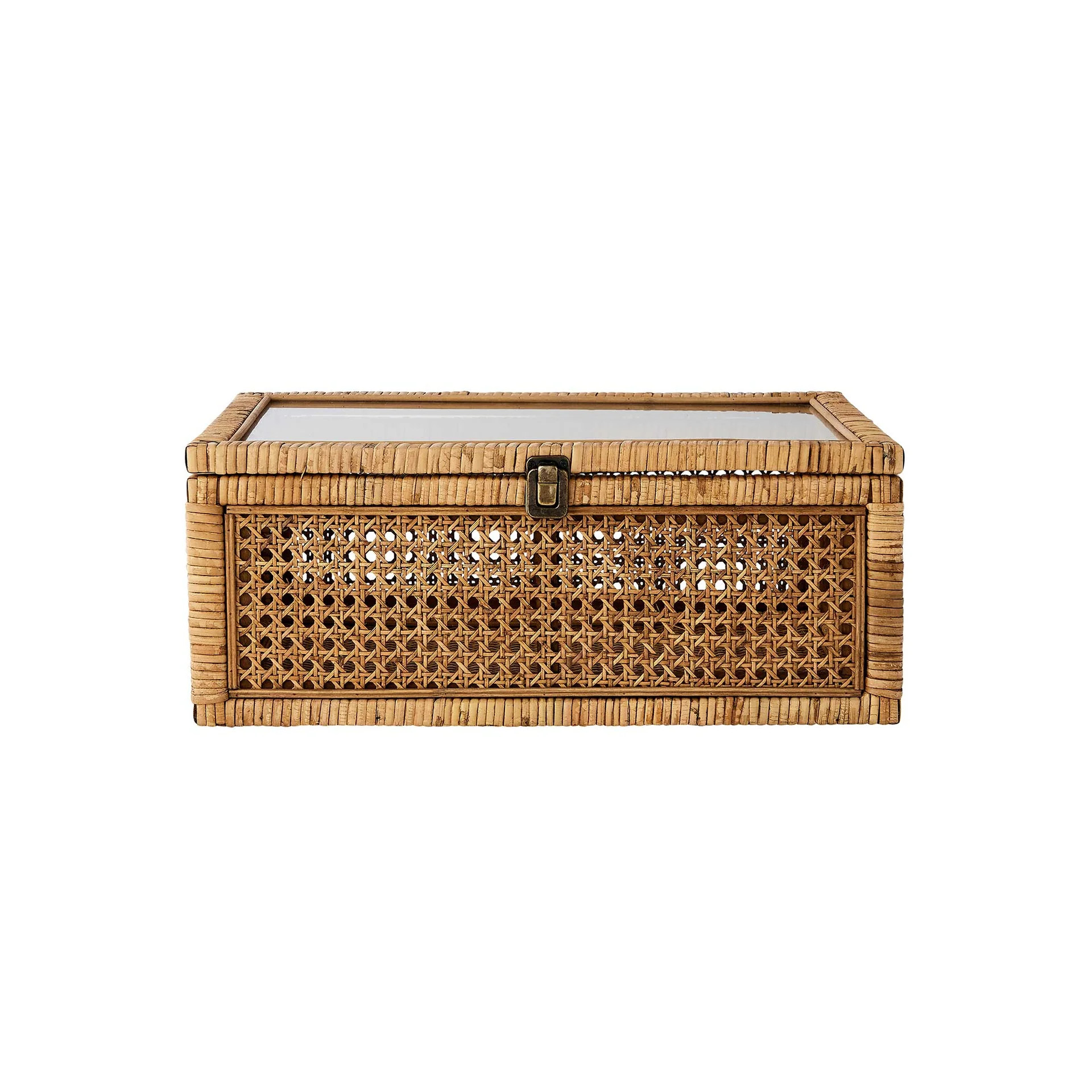 Large Rattan Decorative Box | Caitlin Wilson Design