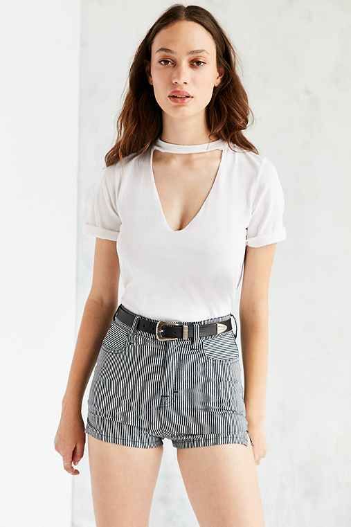 Truly Madly Deeply Cut It Out Tee,WHITE,XS | Urban Outfitters US