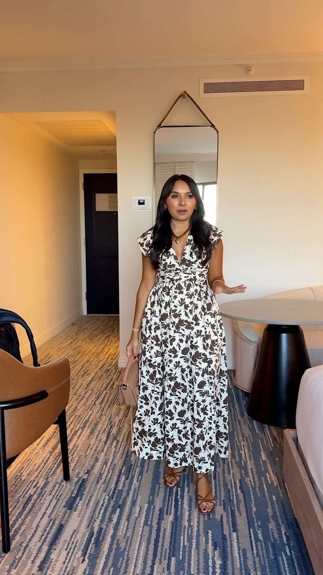 Brown floral dress size xs petite TTS
Brown heels - old, similar linked



#LTKSaleAlert #LTKPetite #LTKStyleTip