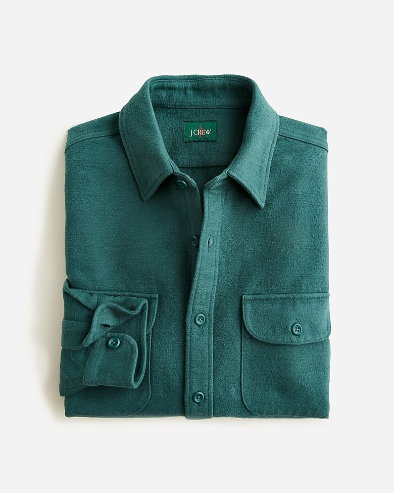 Heavyweight chamois workshirt | J. Crew US