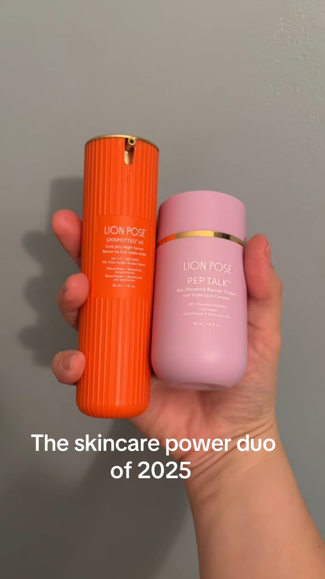 Called the placenta facial, lion pose unspotted 4x and pep talk are going to be the skincare power duo of the year! #skincare #retinol #beauty 

#LTKBeauty