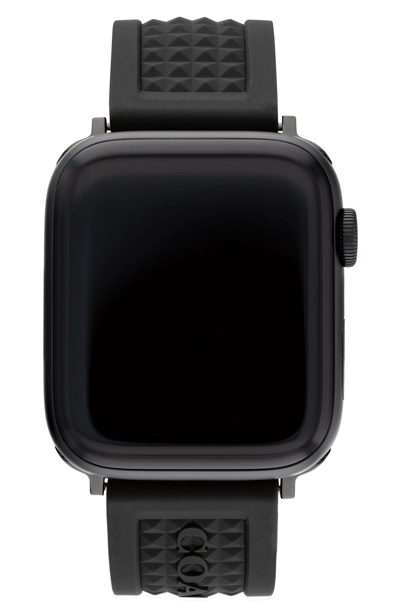 Stud Textured Rubber Apple Watch® Band | Nordstrom