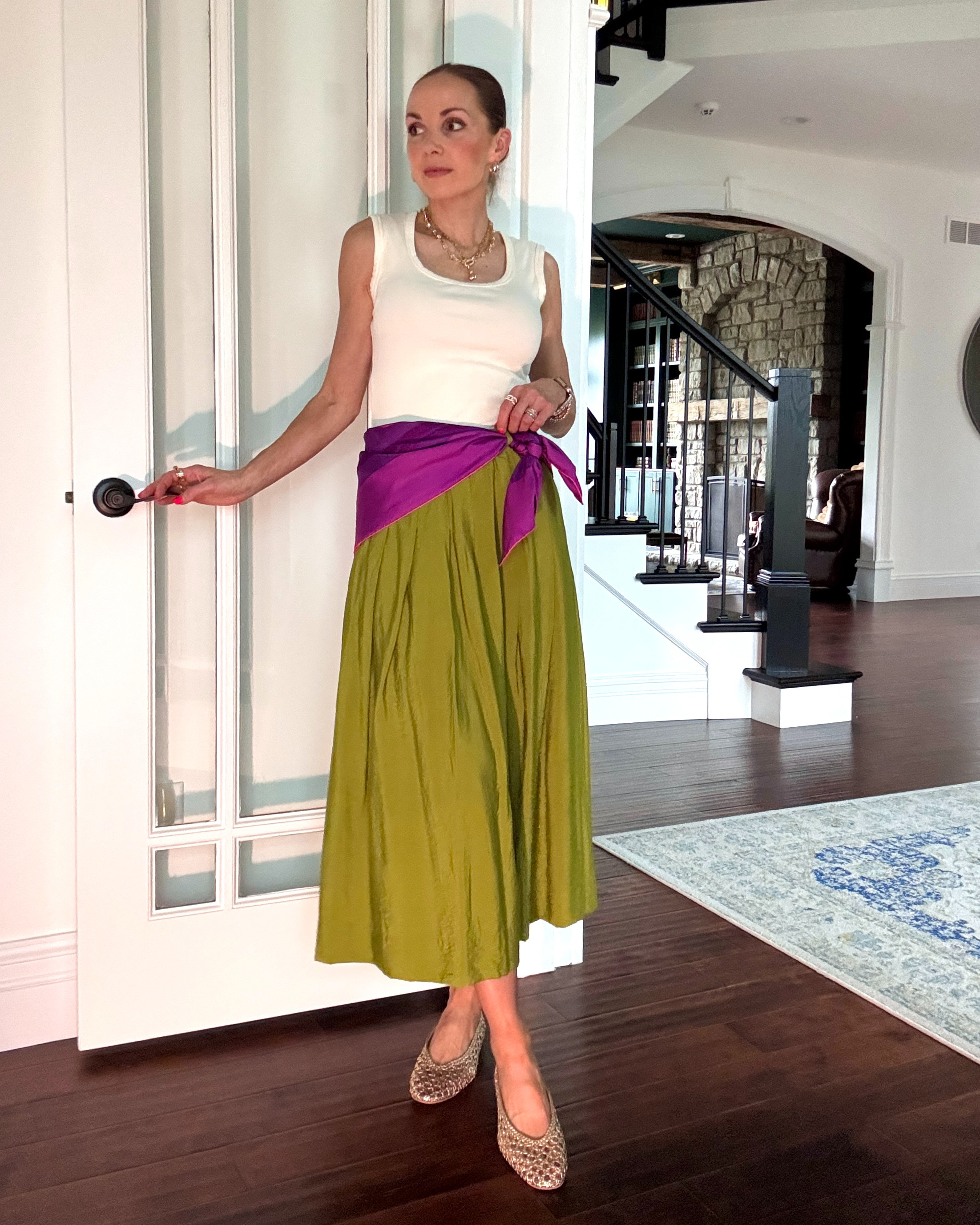 The Perfect @amazon tank under $20! Get your true size and you will wear it all spring and summer. 

My skirt is out of stock  & scarf is old but linked similar 

 

#LTKgrwm #LTKootd