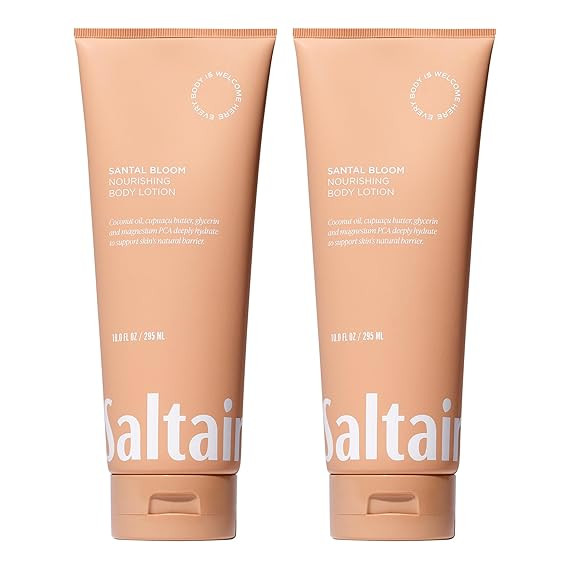 Saltair Body Lotion - 2 Pack Moisturizing Lotion For Dry Skin. Santal Bloom Scented Hydrating Bod... | Amazon (US)