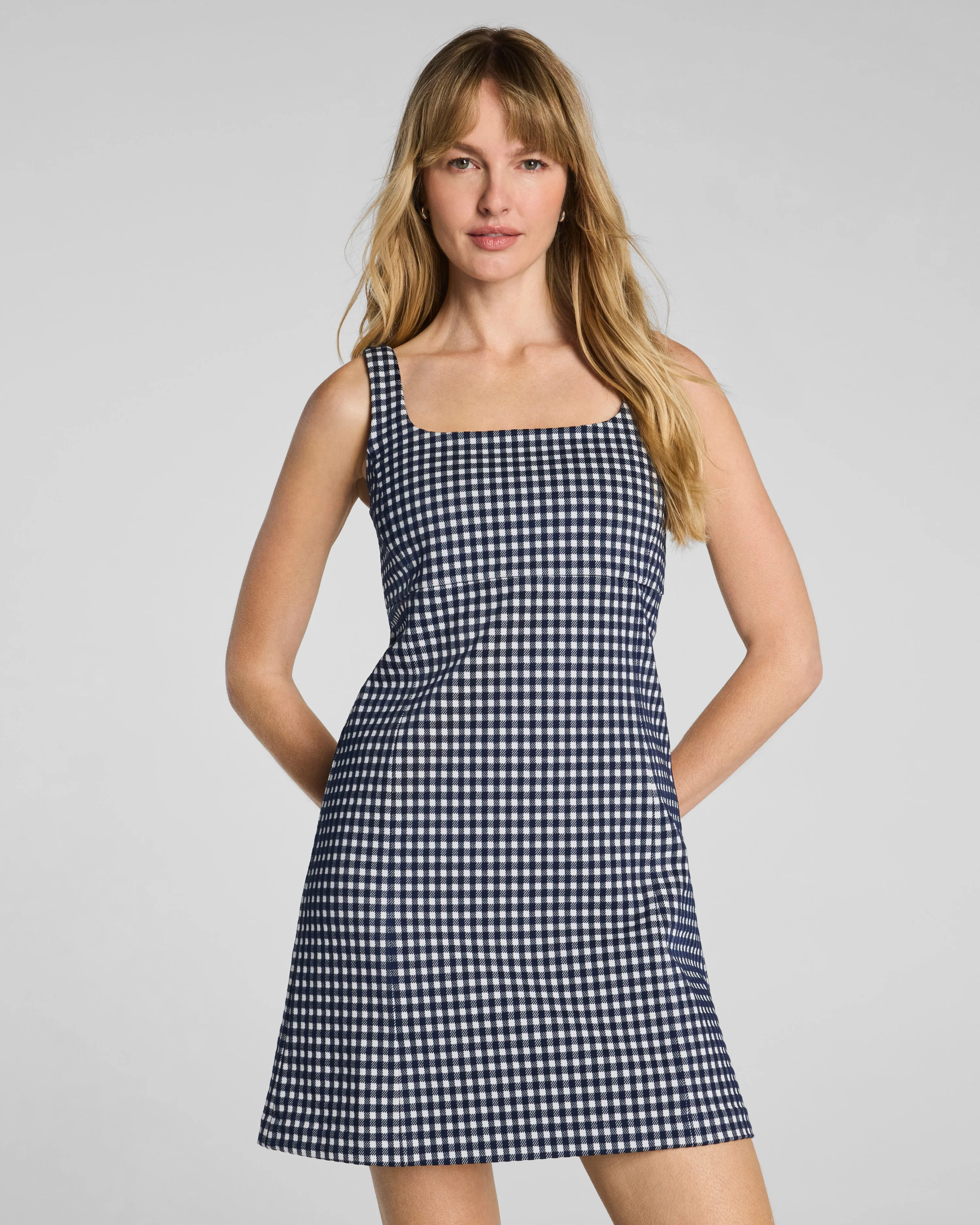 Ponte Sleeveless Mini Dress | SPANX® Jacquard Bodycon Dress | Spanx