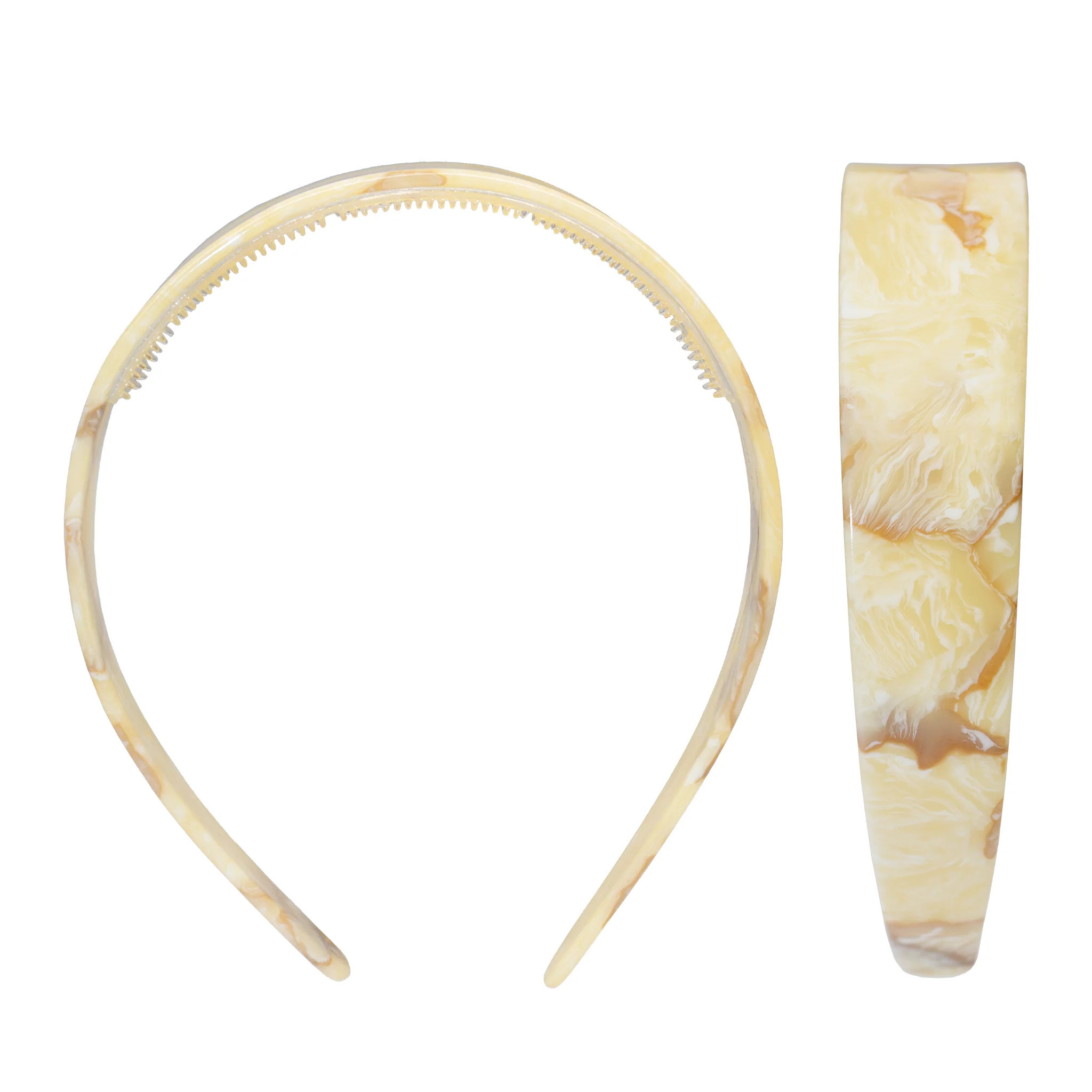Wide Starlet Headband in Chantilly | Emi Jay
