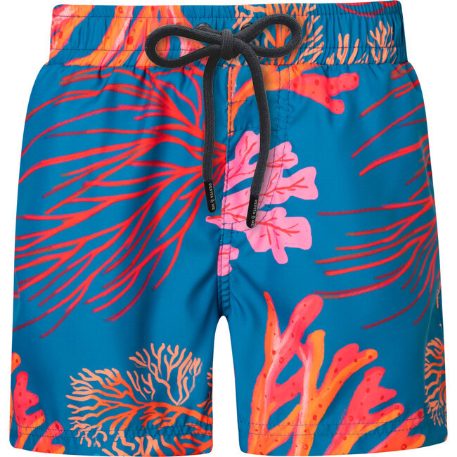 Corales Mar Drawstring Swimshorts, Prints | Maisonette