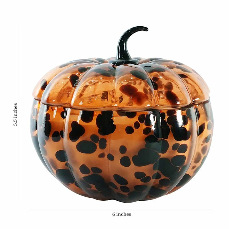 Cashmere Pumpkin Scented Glass Jar Candle, 18oz | At Home