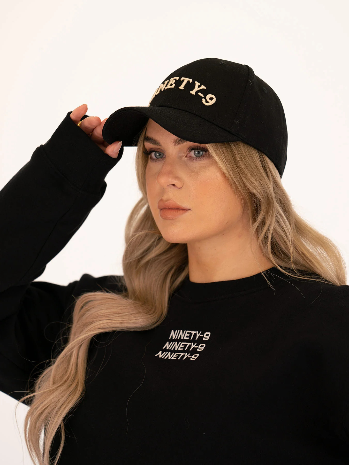 CHARLOTTE - Cap, Schwarz | Ninety-9