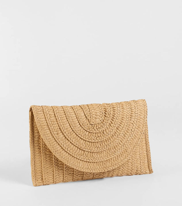Palm Beach Straw Clutch | Windsor Stores