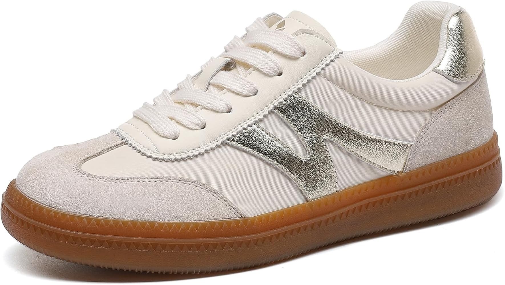 somiliss Womens Shoes Casual Sneakers: Breathable Non-Slip Tennis Walking Shoes Microfiber Leathe... | Amazon (US)