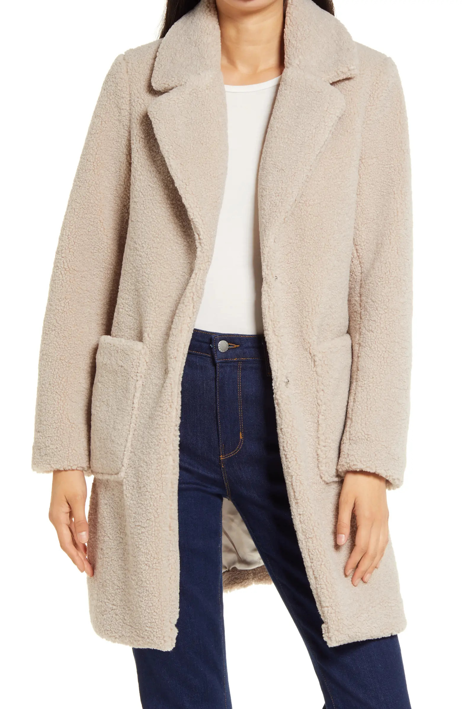 Faux Fur Teddy Coat | Nordstrom