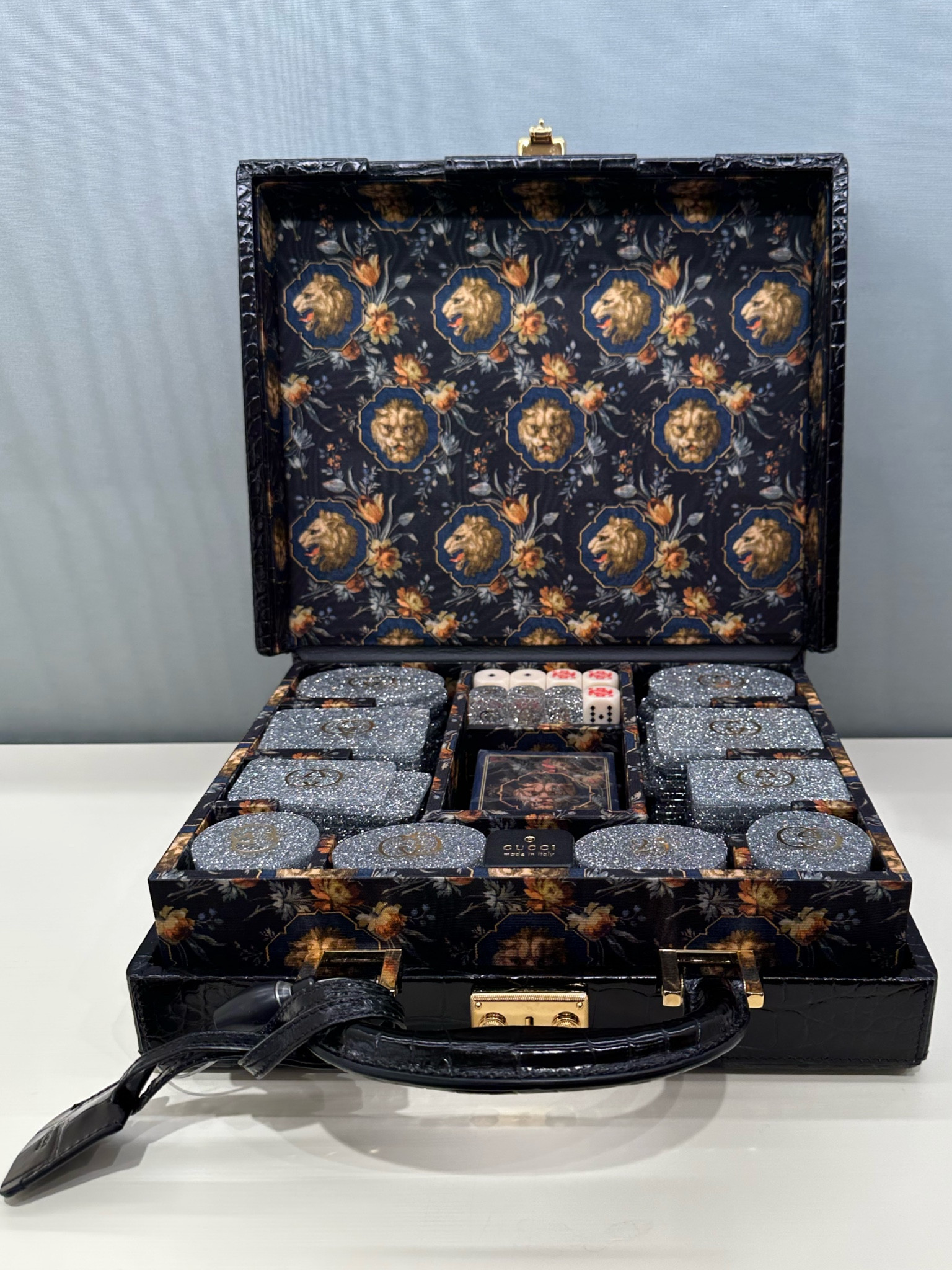 Gucci poker set by Gucci home this is Rare and beautiful. It’s something I just loved looking at in store 

#LTKGiftGuide #LTKhome