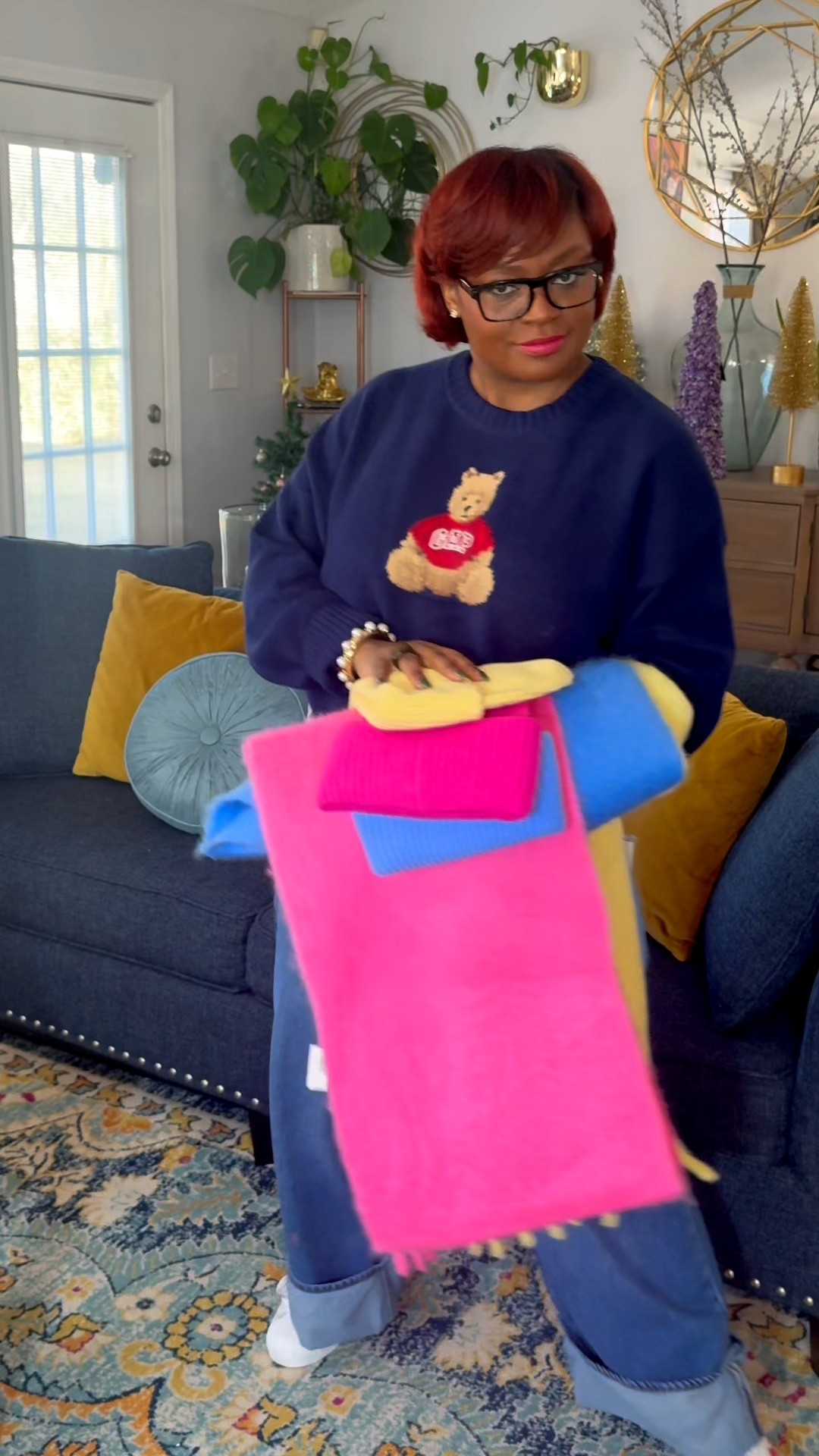 The colorful cozy scarves and beanies are perfect for the holiday season as a gift for your loved ones or yourself from @Gap!  Now through 12/24 get 40-60% off Select Styles Make sure to order before the 19th to get in time for the Holidays!

#gappartner #howyouweargap 

#LTKGiftGuide #LTKmomlife #LTKHoliday