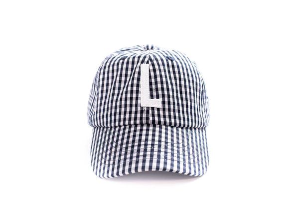 Gingham Tie-Back Hat | Rey to Z