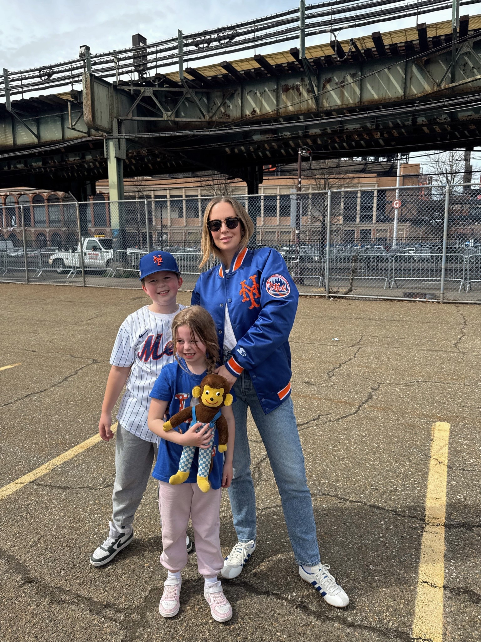 Wearing a small in the jacket. I sized down in the sneakers from a 8.5 to an 8. 