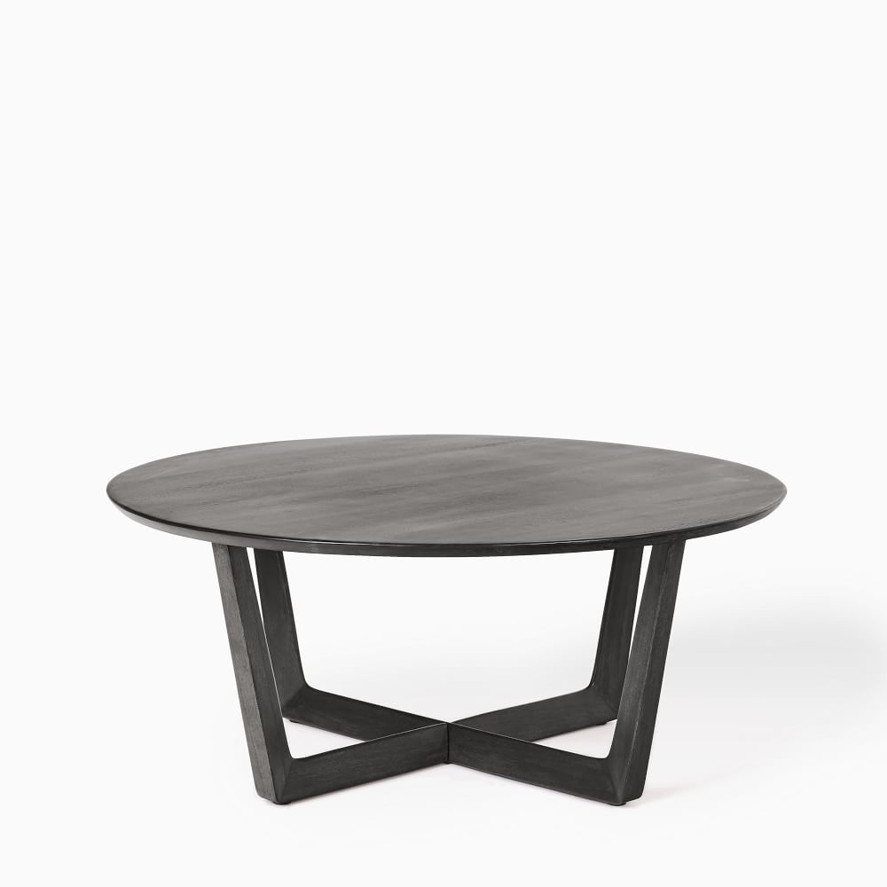 Stowe Round Coffee Table (36&quot;&ndash;46&quot;) | West Elm (US)