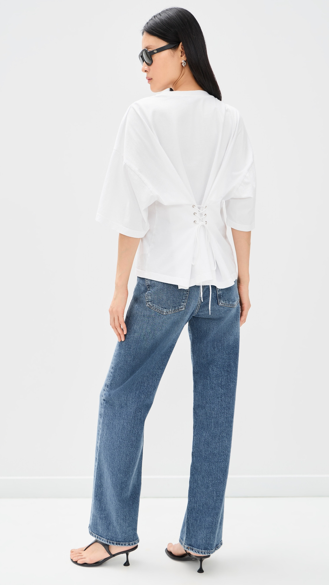AGOLDE Ellery Tee Drab M | Shopbop