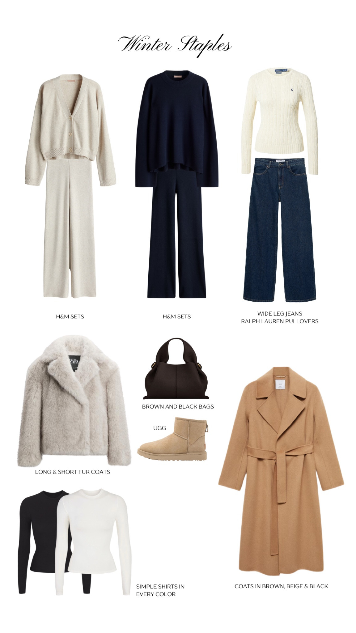 All my Winter staples ❄️

#LTKStyleTip #LTKSeasonal