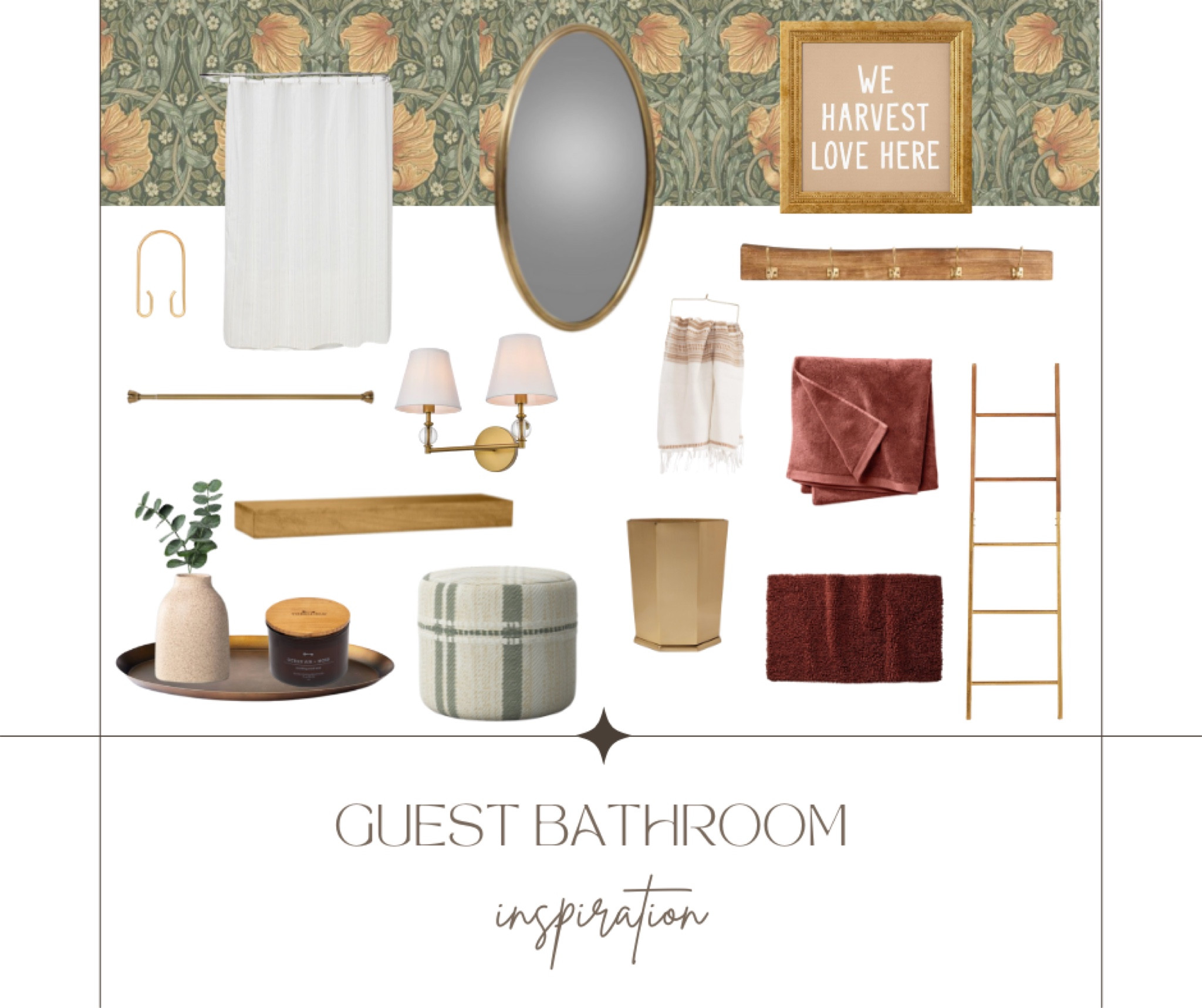 Guest bathroom inspiration 🏡

#LTKhome #LTKSeasonal