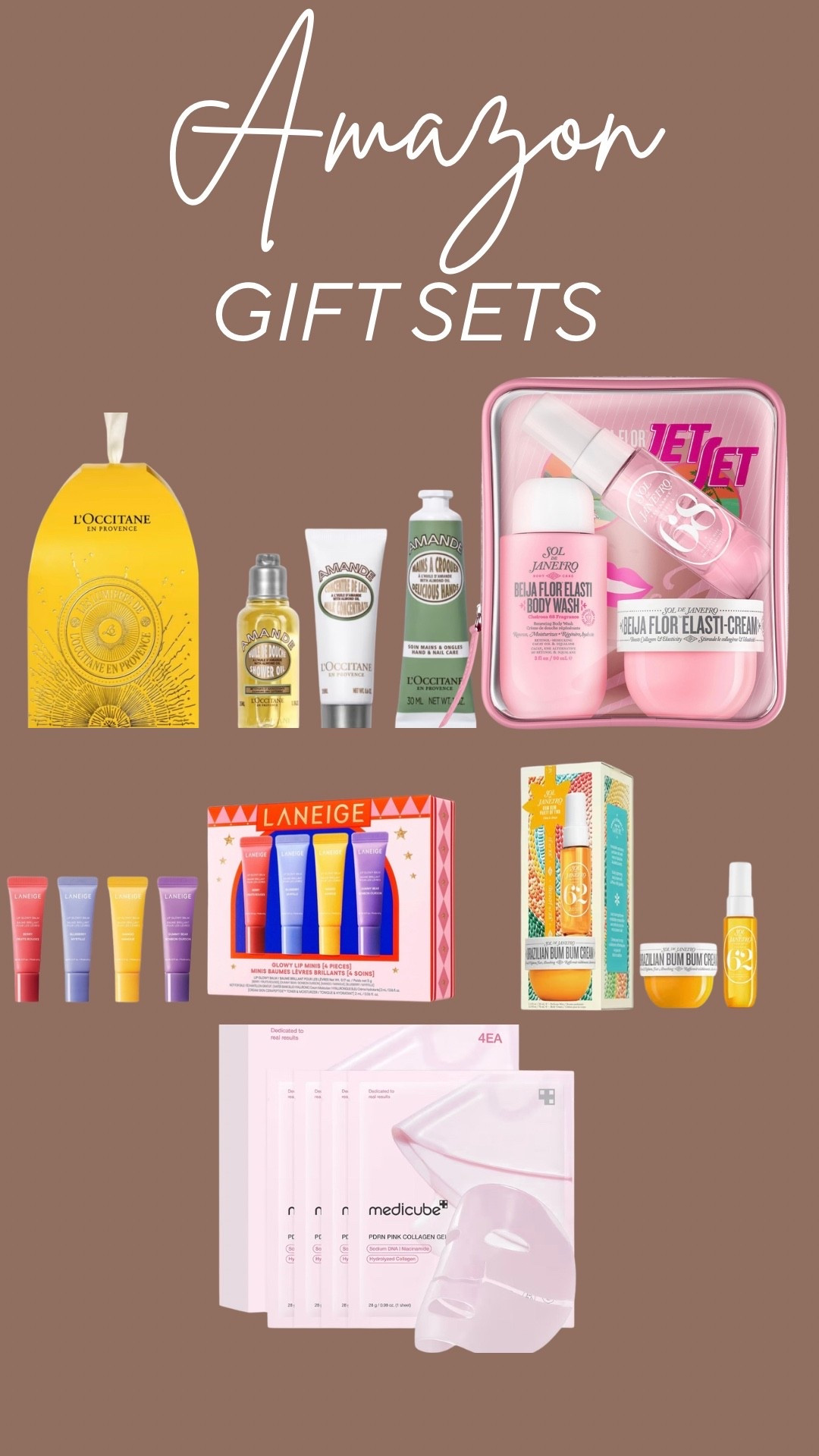 Amazon Gift Sets On Sale Perfect For Christmas! 

#LTKFindsUnder50 #LTKBeauty #LTKselfcare