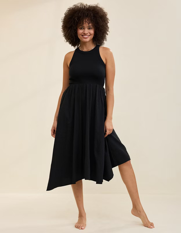Aerie Ribbed At The Barre Dress | Aerie