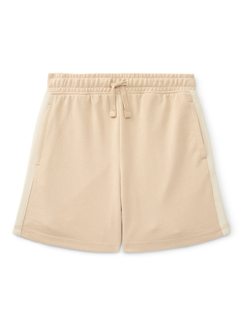 Wonder Nation Little Boys Taped Knit Shorts, Sizes 4-10 | Walmart (US)