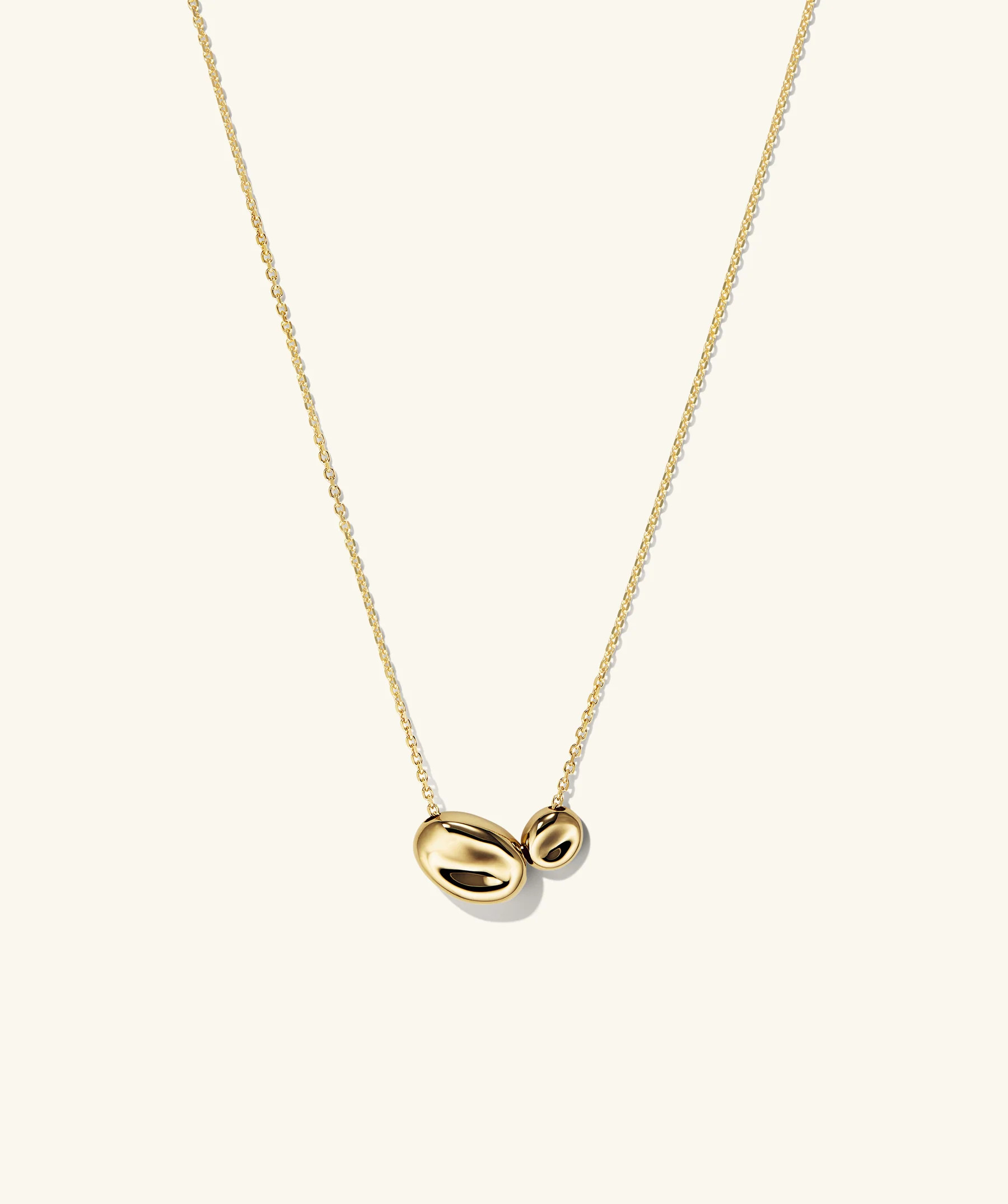 Organic Dôme Pebble Necklace | Mejuri Fine Crew
