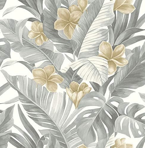 NuWallpaper NU2927 Neutral Paradise Peel & Stick Wallpaper | Amazon (US)