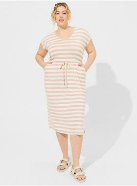 Midi Super Soft Dolman Sleeve Dress | Torrid (US & Canada)