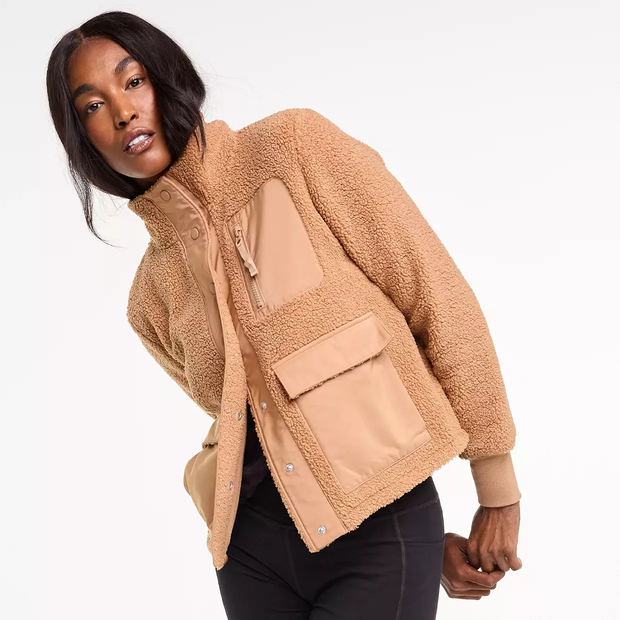 Women's FLX Boucle Bomber Jacket curated on LTK