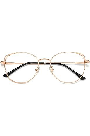 SOJOS Retro Round Blue Light Blocking Glasses TR90 Computer Eyeglasses Ashley SJ9001 | Amazon (US)