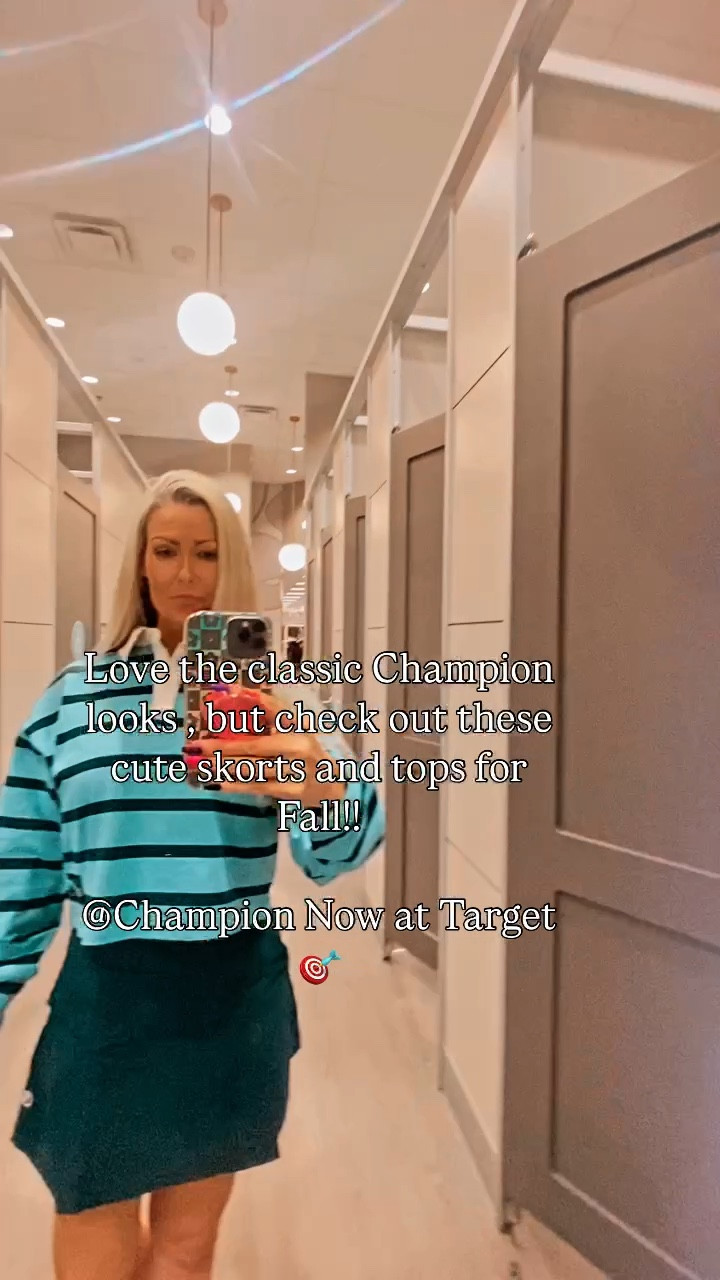 Love the classic @Champion Looks , but check out these skorts y’all !! They have sooo many cute things to choose from !! From classic to new , you’re gonna love it ! #TargetxChampion #Target #Activewear @Target @Champion 

Comment “Skort” to shop ! 

I’m wearing: L in tank top 
M: in shorts 
Skorts: Size 6 
M: in button down shirt 




#LTKStyleTip #LTKActive #LTKFindsUnder50