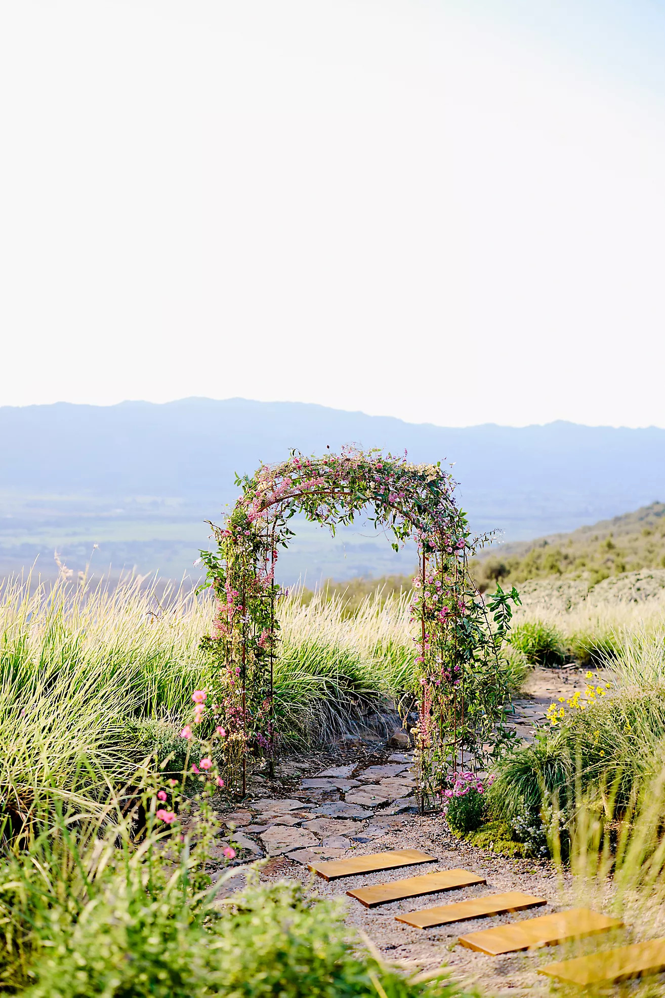 Aged Steel Garden Arch | Anthropologie (US)