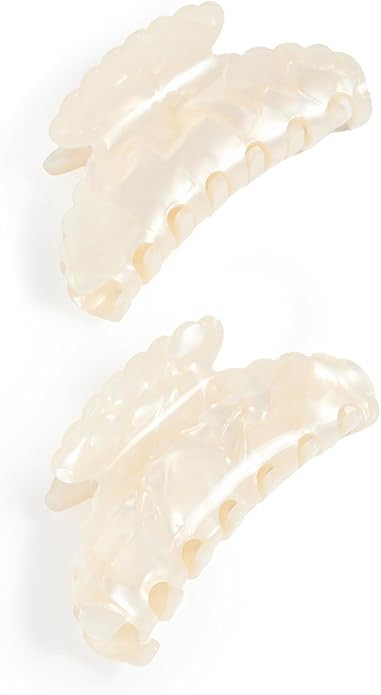 Loeffler Randall Women's Yuri Scallop Acetate Clip Set | Amazon (US)