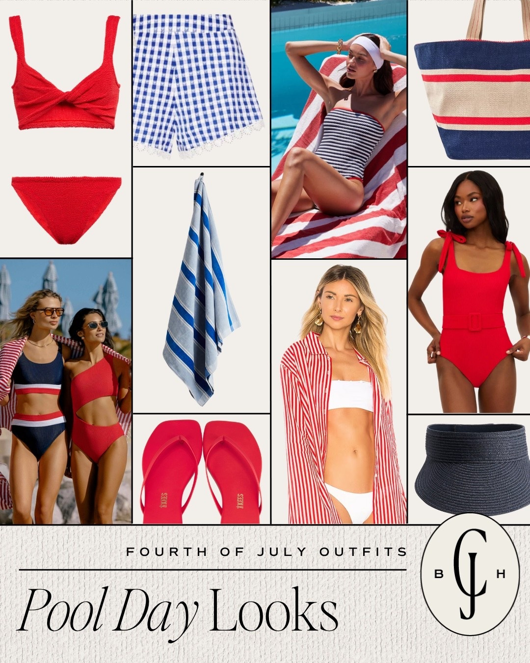 Pool day looks for July 4th or any summer fun! 

#LTKSeasonal #LTKSummerEdit #LTKSwim