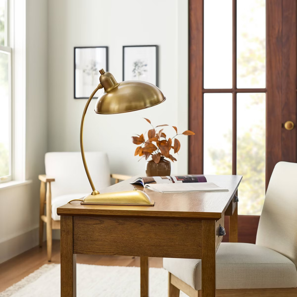 Rusted Eucalyptus Artificial Fall Arrangement - Hearth & Hand™ with Magnolia | Target