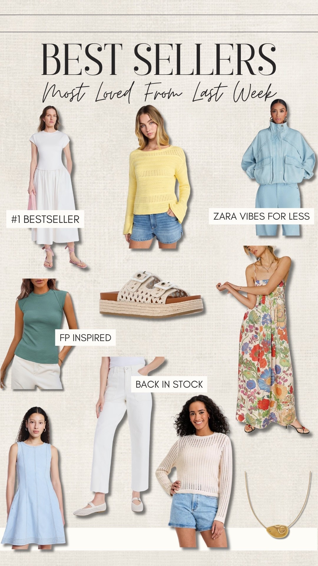 The top fashion bestsellers of the week are here 🙌🏼✨🤍💫 I’ve have bought & worn every single one of these and can vouch for how great they are! 



#LTKSeasonal #LTKgrwm #LTKootd