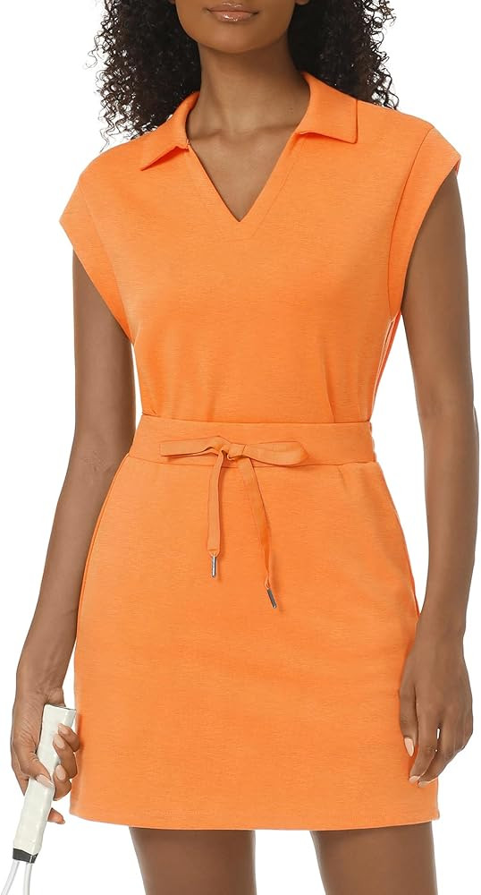 Womens Two Piece Skirt Sets Tennis Outfits Casual Cap Sleeve Lapel Shirt Summer Athletic Sport Sh... | Amazon (US)