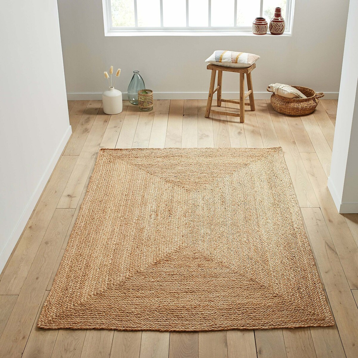 Aftas Rectangular Jute Rug | La Redoute (UK)