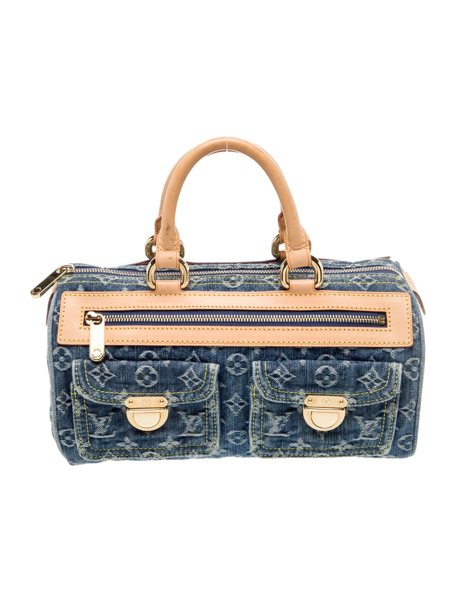 Louis Vuitton LV Monogram Neo Speedy - Blue Handle Bags, Handbags - LOU1216279 | The RealReal | The RealReal