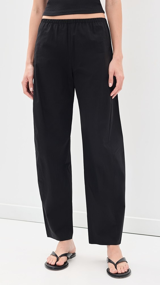 La Ligne Poplin Barrel Leg Colby Pants | Shopbop | Shopbop