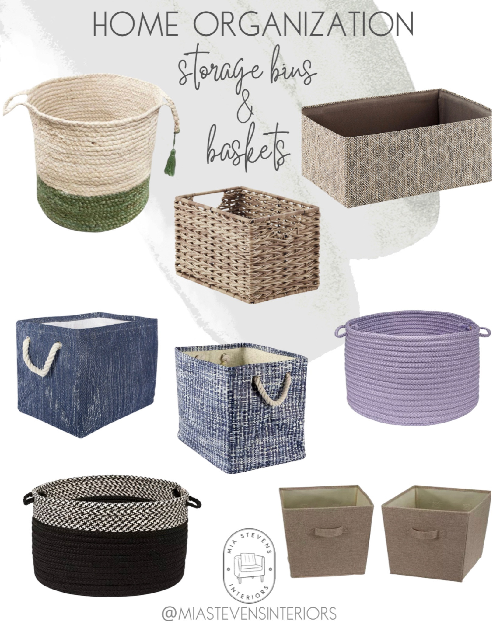 Post-holiday cleanup, it’s time to get organized. These bins & baskets are so attractive—there’s no need to hide them.

#LTKhome #LTKFind
